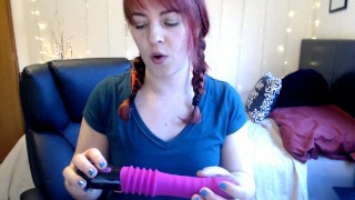 Toy Review - Sammors SHEQU 10 vibration mode thrusting dildo vibrator