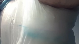 DiaperSubBoy Soaking His Diaper