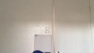 60in ass clap on 9 1/2 inch cock