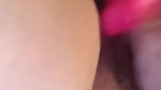 Bbw DP toy orgasm