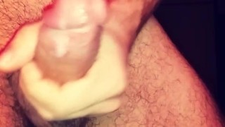 Wanking My cock until cumshot