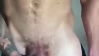 Matthew Camp nude flexing and jerking