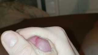 Solo Chubby Guy Jerks And Shoots