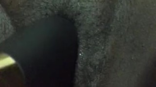 Watching my stepdaughter fucking her tight pussy while jacked off