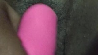 Watching my stepdaughter fucking her tight pussy while jacked off
