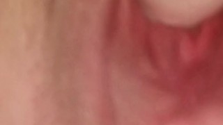Close up dildo fuck - creamy pussy