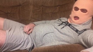 Got a Self Facial CEI while Camming on Chaturbate