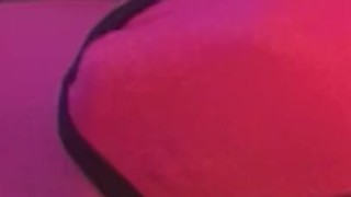 Teen vocal cum in pink undies