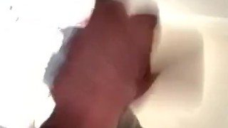 Rubbing my cock