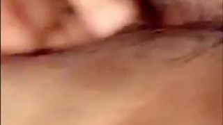 Smoking and playing with my wet pussy, hear how wet it is