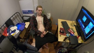 Str8 COLLEGE CUMSHOT [onlyfans.com/Flint-Wolf]