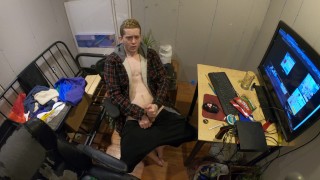 Str8 COLLEGE CUMSHOT [onlyfans.com/Flint-Wolf]