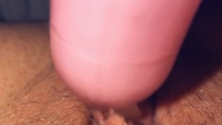 Pink bunny Rubs vibrates against my clit