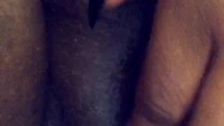 Playing with my pussy