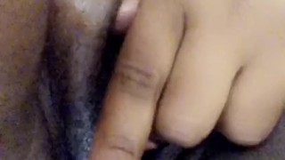 Playing with the pretty pussy
