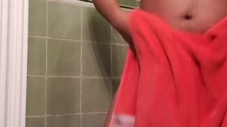 branlette après la douche