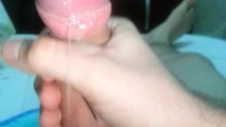 BIG LOAD CUM UNCUT DICK