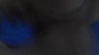 sad man masturbates to celebrate the new year