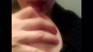Drinking my breast milk