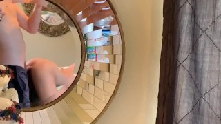 Teen Step sister home from vacation wet as fuck