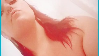 Bbw slut bring a tease showering ready fot more cock