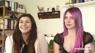 Her Pussy Is Dripping Wet While Her Friend Fingers Her