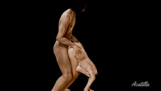 Steve and Irene 3D Hentai Clip