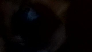 Very big dick is masturbated by my friend