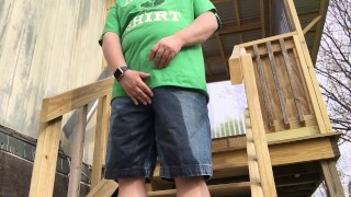 Just Thought I'd Pee My Shorts Outside