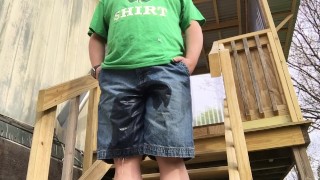 Just Thought I'd Pee My Shorts Outside