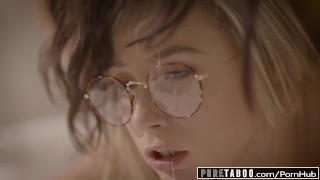 PURE TABOO BFFs Trick Cruel stepbrother into Fucking stepsister