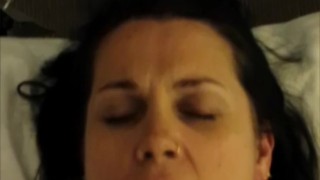 Cum compilation. Cum guzzling whore