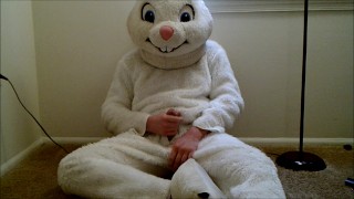 Jerking Off With The Rabbit