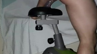 Teen dildo riding