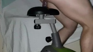 Teen dildo riding