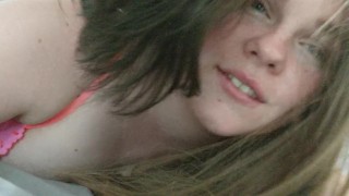 Billie Ruben's BF fucks her two orgasms: doggy, boobs bouncing ...