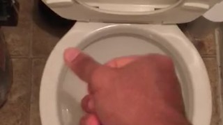 Masturbating in my neighbors bathroom