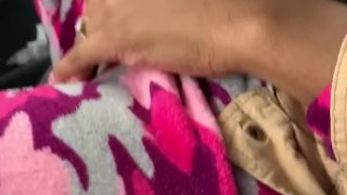 CAUGHT! My lil step cousin so I had to fuck