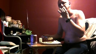 piggy eating and burping 1/7/19