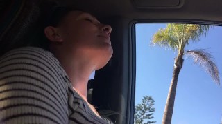Public Masturbation In Car With Lush In Hairy Pussy - Bunnie Lebowski 