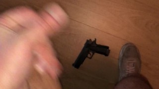 TIED UP to a CHAIR and made to CUM ** bondage **