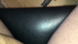 TIED UP to a CHAIR and made to CUM ** bondage **