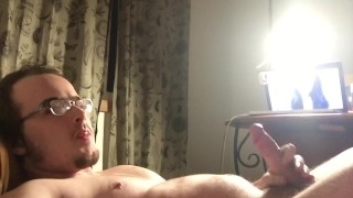 Moaning and Spraying My Face With Cum! Watched a CEI Like a Good Cumslut ;p