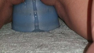 Fiona fucks a cup!