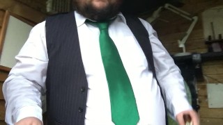 cigar and suit time
