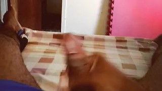 Solo male jerk off