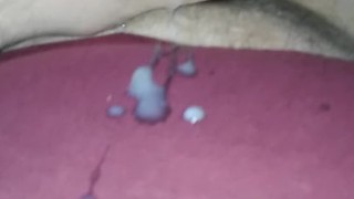 Jerking In Bed Cumshot