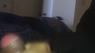 Masturbating in family Guest room w/ door open