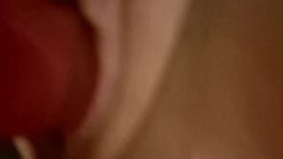 My first toy I cum so hard