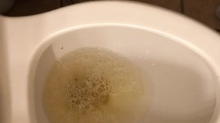 After cum piss